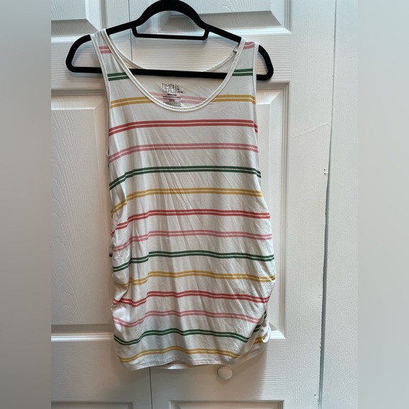 Time & Tru Maternity Stretch Tank Top Size Large - Picture 9 of 12